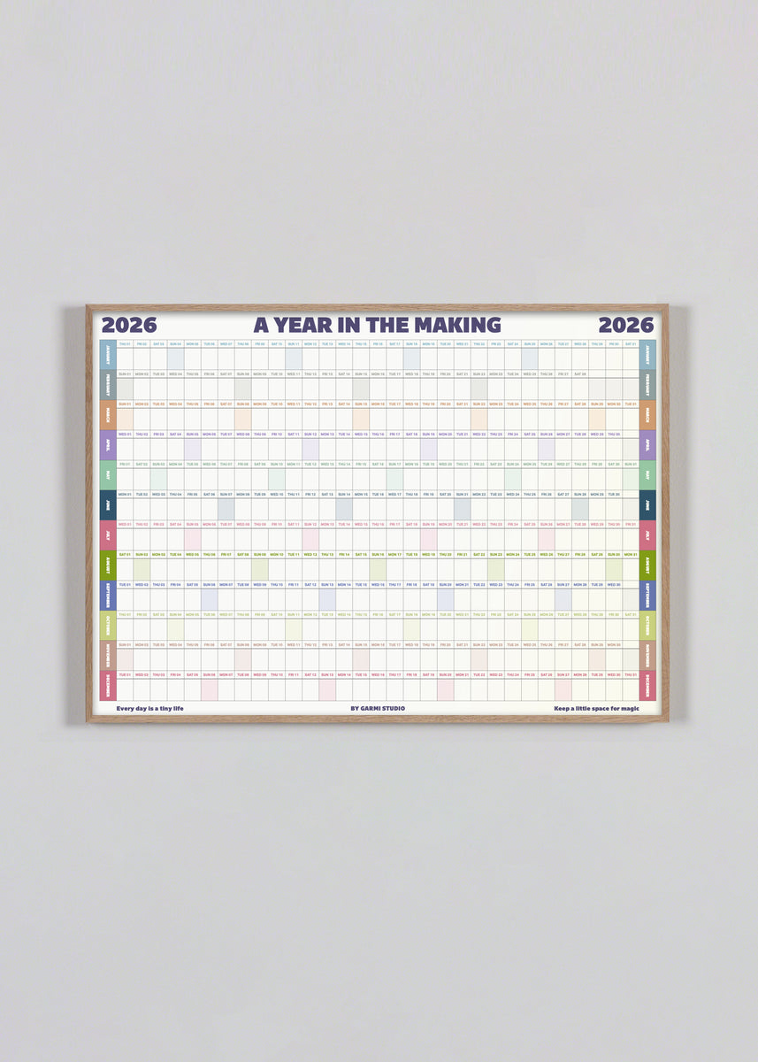 2026 Calendar - By Garmi Studio